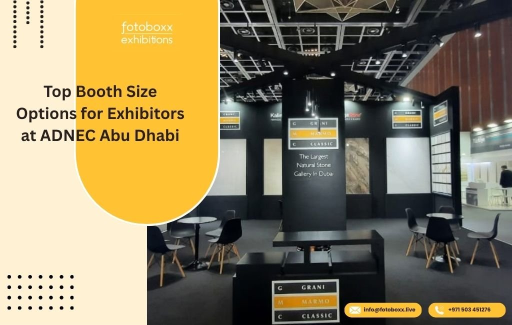 Top Booth Size Options for Exhibitors at ADNEC Abu Dhabi